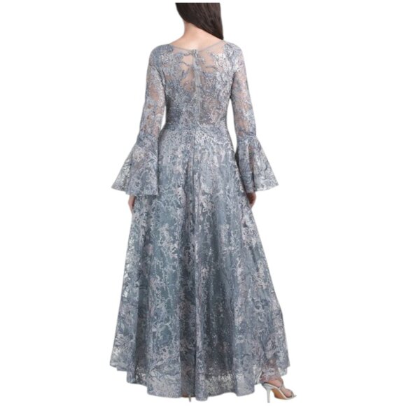 MAC DUGGAL Long Sleeve Embellished Gown - Picture 3 of 3